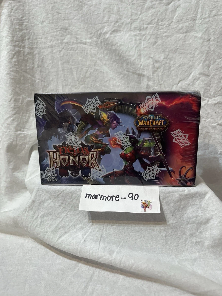 wow fields of honor booster box World of Warcraft Trading Card Game