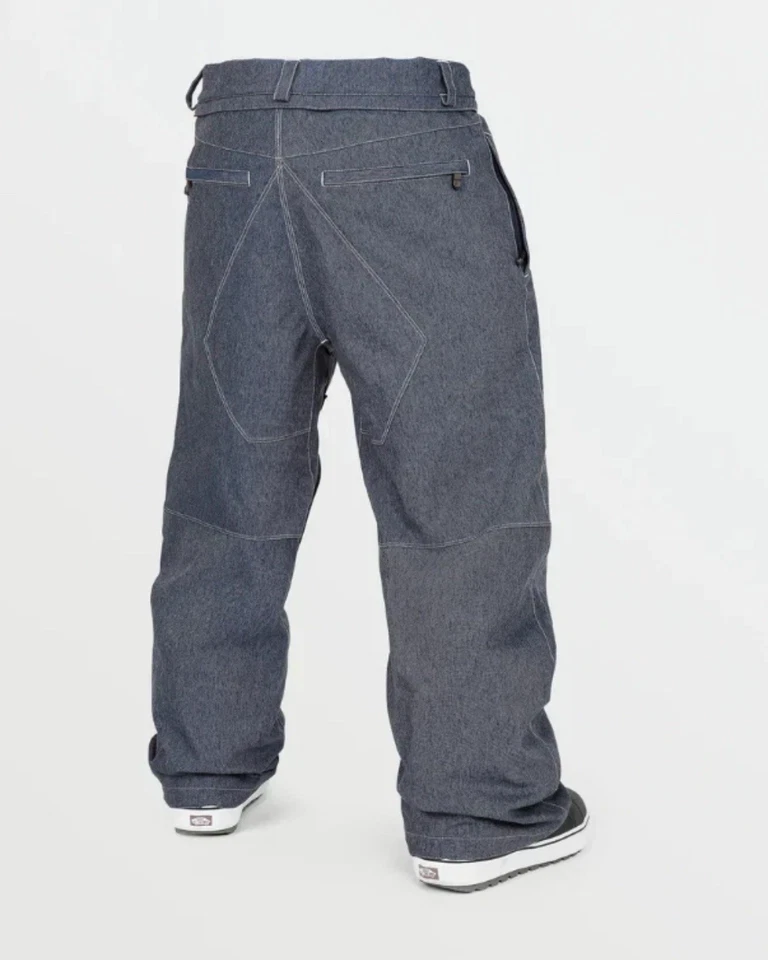 Pantalones de snowboard Volcom Billow para hombre talla mediana azul denim Foto 2 de 4