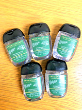 Bath Body Works AROMATHERAPY Eucalyptus Spearmint Hand Sanitizer 1oz QTY 5