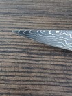 One Of A Kind Dan Graves Damascus Knife 7" With Sterling Silver Accents — photo 5