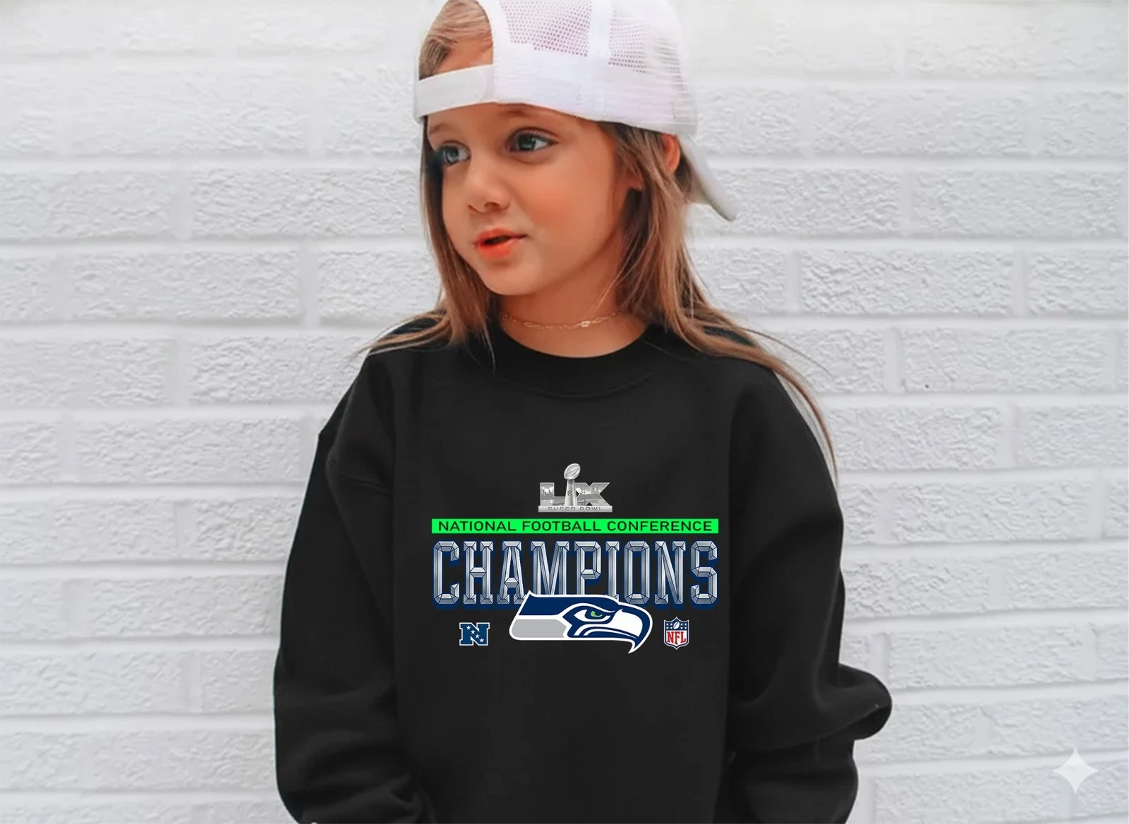 Seattle Seahawks 2025 NFC Champions Sweatshirt
