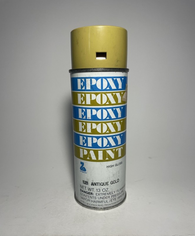 Vintage Spray Paint, Zynolyte 6 Bar Epoxy. Compton California, Nearly Full.