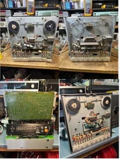 3 Tascam 38 Reel Tape 1/2" 8 Track PARTS Machines