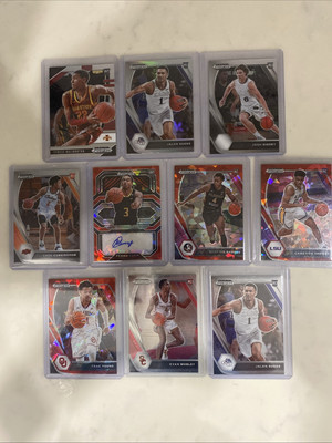 2020/2021 Panini Prizm Draft Picks 10 Card Lot - READ DESCRIPTION