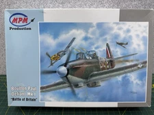 MPM Boulton Paul Defiant Mk.I "Battle of Britain" 1/72 Scale Model Kit 72561