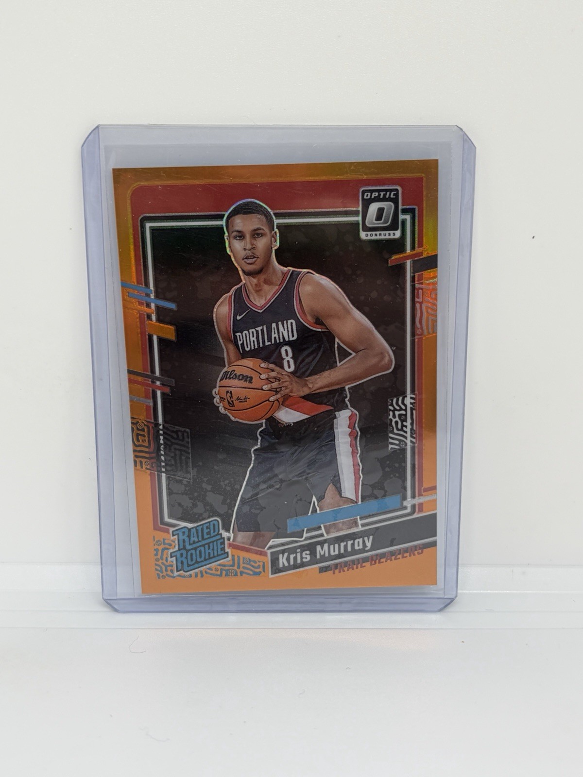 2023 Panini Donruss Optic Rated Rookie Orange Prizm /199 Kris Murray #213 RC