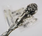 Rare Wallace LION Sterling Silver Steak Knives Set of 8