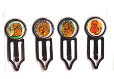 DOGS AND CATS 4 Antique Copper Clips HANDMADE scrapbooks crafts books