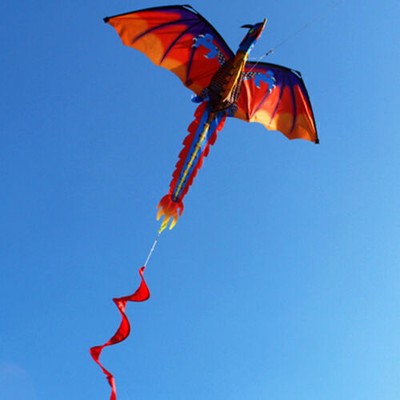 Dragon Kite Large Single-line Drachen 3D Drache Fliegende Spiel Kinder Spielzeug