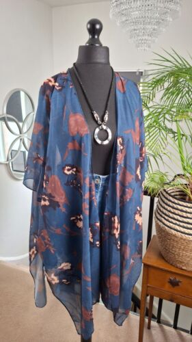 BEAUTIFUL NOMAD Ladies Kimono FESTIVAL hippie BOHO PLUS size 18 20 22 24 26 28 - Picture 3 of 9