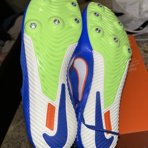 Nike Zoom Rival Sprint Track Field Spikes Blue Men"s 5.5 /Women"s 7, New, Read - Picture 6 of 8