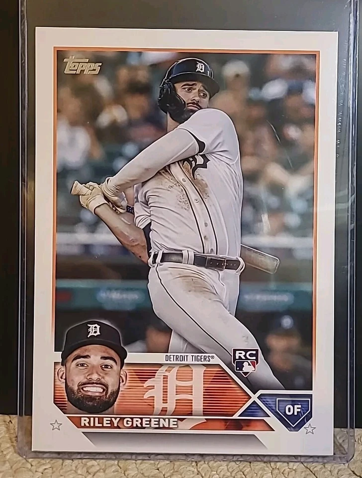 2023 Topps Rip - Mini Black #MRIP-RG Riley Greene /50 (RC) - Image 3 of 4