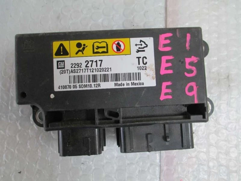 Bag Control Module Fits Chevrolet GM 22922717 | eBay