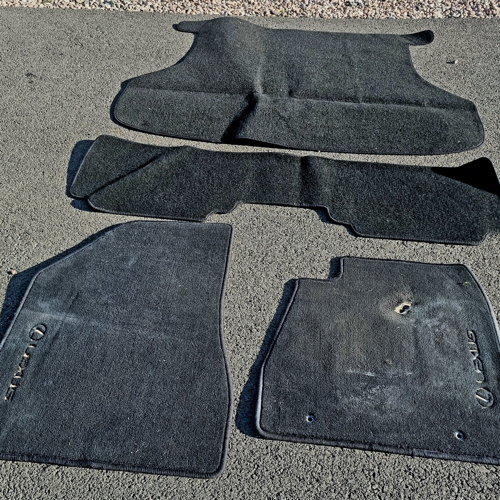 ️Genuine Lexus RX300 Floor Mats Full Set including Boot Good Used