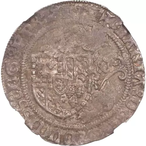 1480 Belgium Brabant Briquet, NGC AU 58, Antwerp Mint, Mary of Burgundy, Superb