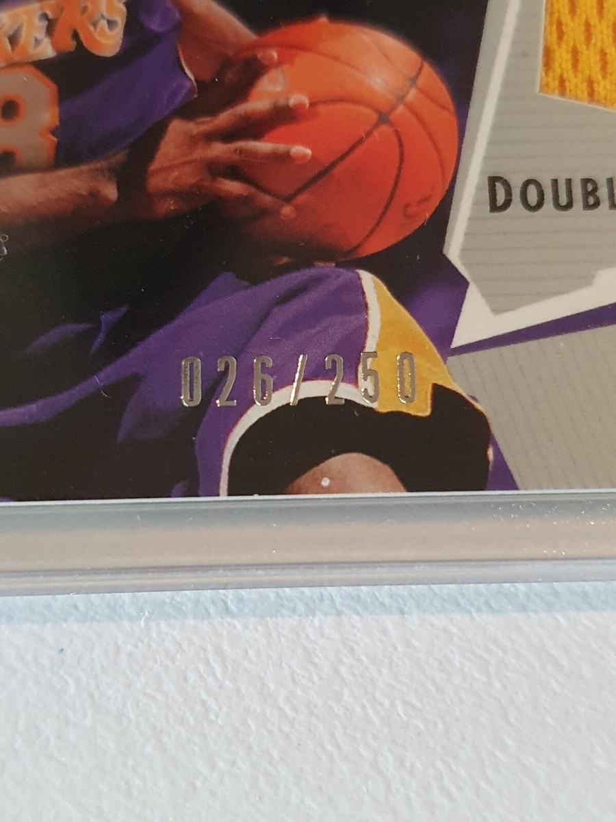 2003 Upper Deck Black Diamond Kobe Bryant #PATCH /250 Game Worn