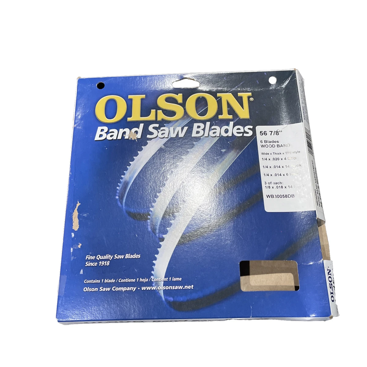 Olson Saw 80 L X 1/4 With TPI High Carbon Steel With, 53 OFF