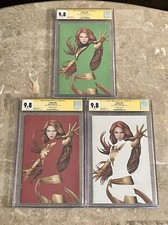 X MEN 19 JOHN TYLER CHRISTOPHER PHOENIX GREEN RED WHITE NEGATIVE SET CGC SS 9.8