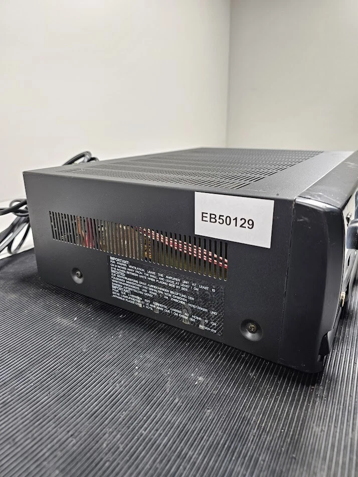 JVC AX-E78 Stereo Integrierter Verstärker Schwarz Voll Aktiv Kein Zubehör - Bild 4 von 4