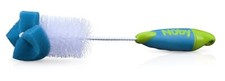 Bottle/Nipple Brush with Sponge Tip and and Hook Base