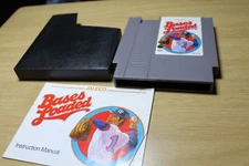 Bases Loaded (NES, 1988) By Jaleco (Cartridge & Manual) NTSC! Dust Cover! TESTED