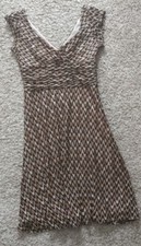 nine West women's multi color dress size 4