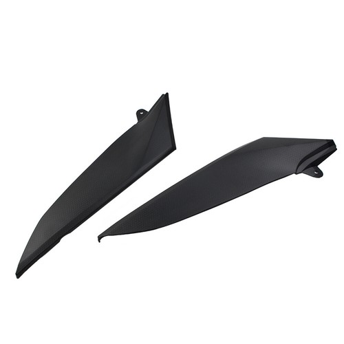 1 Pair Black Gas Tank Side Trim Cover Panel Fairing Cowl for Yamaha YZF R1 04-06 - Picture 9 of 12