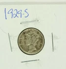 1929-S Mercury Dime : Very Fine +  VF+