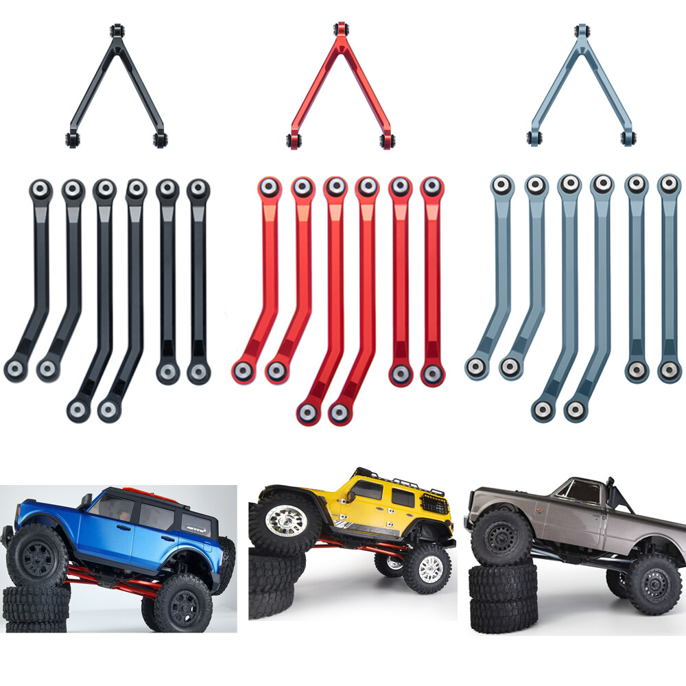 Barras Alto Despeje Para SCX24 - Juego 4 Piezas De Latón, 37g, Compatible C10, JLU, Bronco