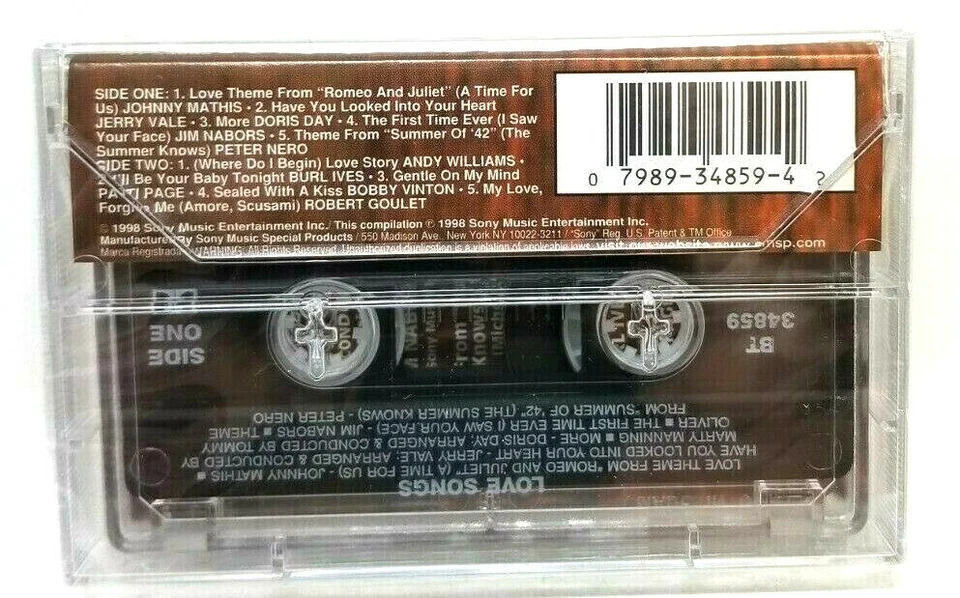 1998 Love Song Cassette Tape Various Artist (F2) - Image 3 of 3