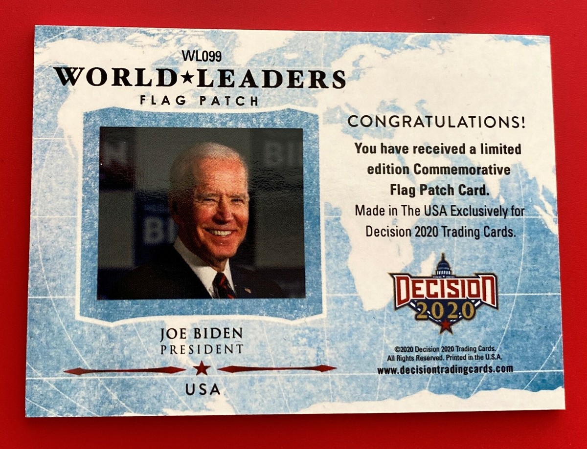 2020 Decision WORLD LEADERS FLAG PATCH 第90,96-98代 内閣総理大臣