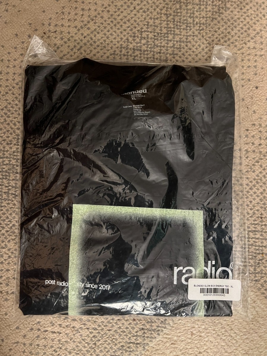 ミュージシャン Frank Ocean blonded Glow Box Energy Tee ミュージシャン Frank Ocean blonded Glow Box Energy Tee NEW