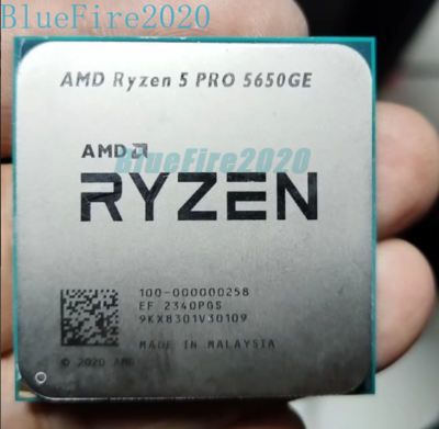 AMD Ryzen 5 Pro 5650GE AM4 CPU Processor R5 Pro 5650GE 6-Core/12