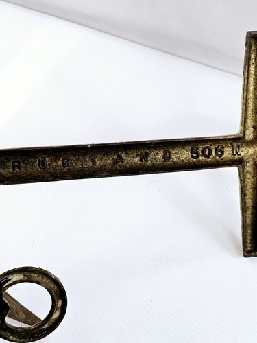 Rostand Camino Ancoraggio Ottone Andirons Nautico Decorazione Casa Spiaggia Casa MCM Vintage - Foto 15 di 22