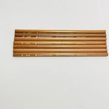Vintage Lot Of 7 Wolff's Carbon Royal Sovereign Great Britain Pencils B 838 NEW