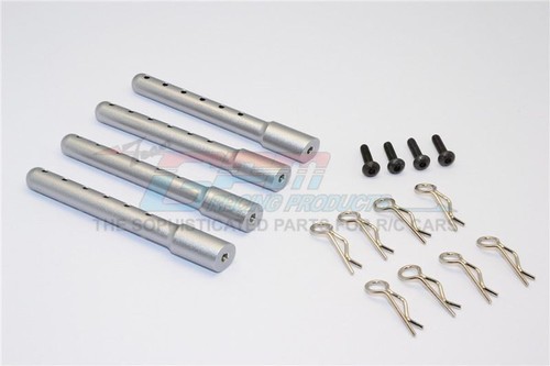 GPM GM201FR ALUMINIUM FRONT & REAR BODY POST FOR 1/10 RC G-MADE R1 ROCK BUGGY - Picture 11 of 13