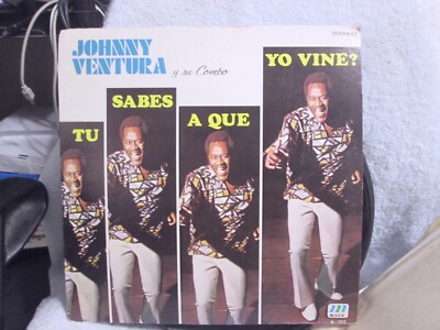 Johnny Ventura Te Digo Ahorita y Su Combo Vinyl LP Album 