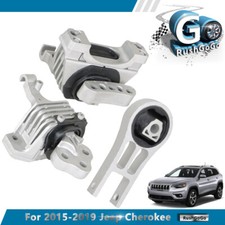 3PCS Engine Motor & Transmission Mount Set For 2014-2019 Jeep Cherokee 2.4L L4