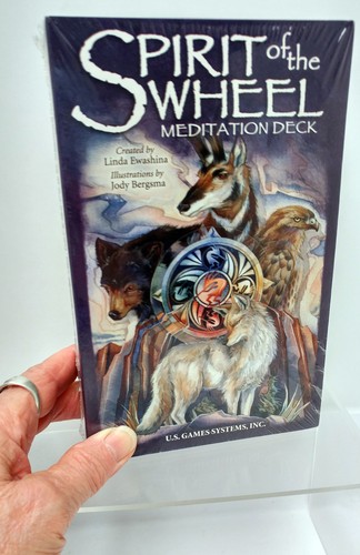 SPIRIT OF THE WHEEL MEDITATIONSDECK URALTE HEILENERGIE von LINDA EWASHINA - Bild 9 von 9