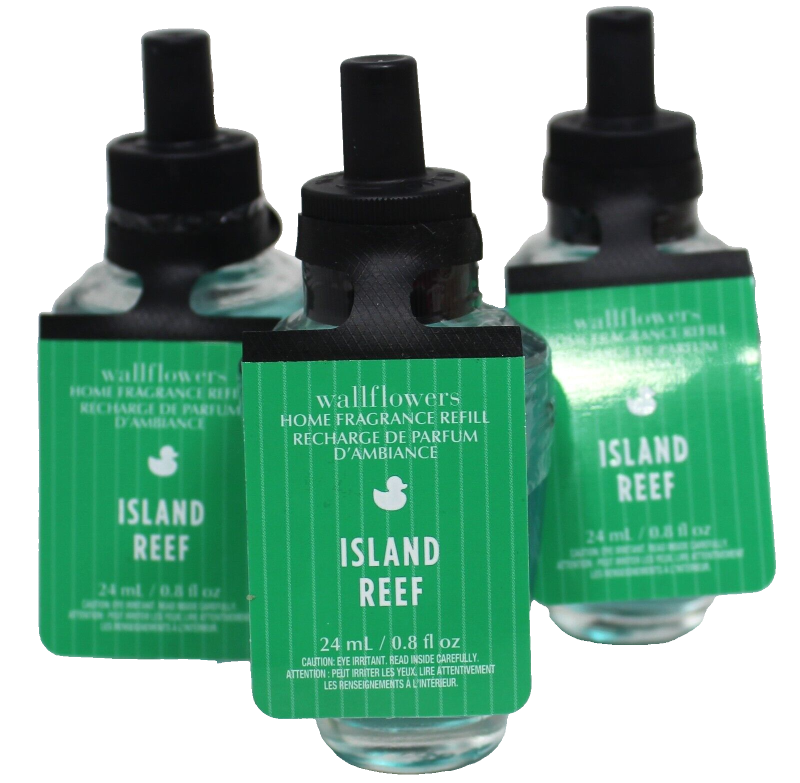 Bath & Body Works Island Reef Wallflower Refill Bulbs Pack of 3 New