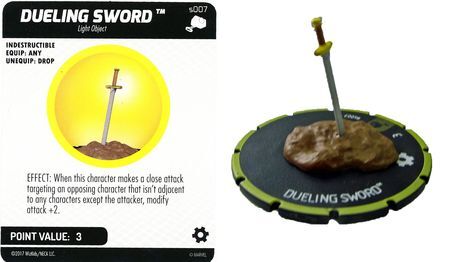 Dueling Sword #s007 The Mighty Thor Marvel Heroclix NM Marvel: The Mighty - Picture 1 of 1
