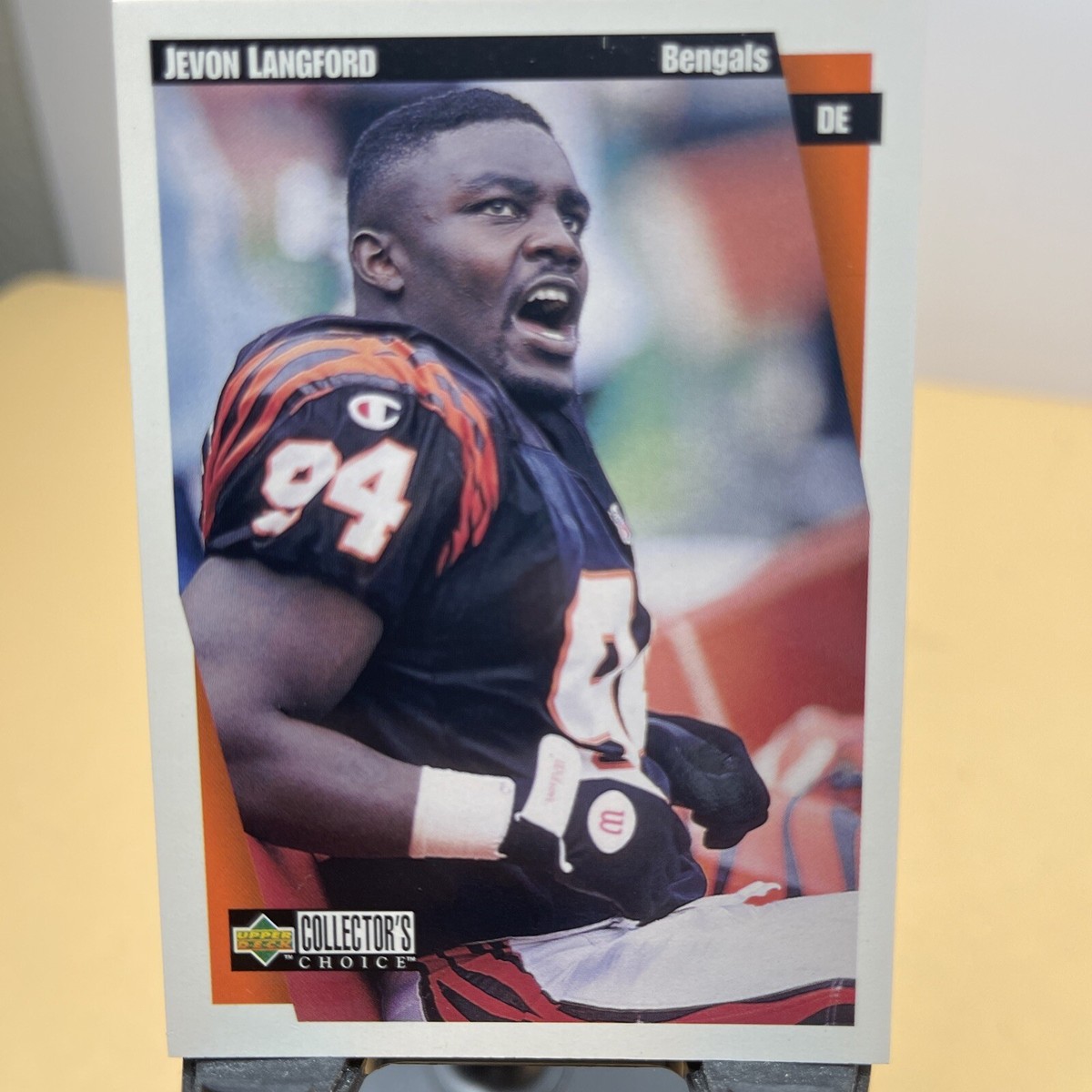 1997 Football Upper Deck Jevon Langford Cincinnati Bengals #105 | eBay