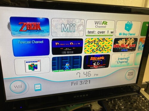 Nintendo Wii Console w/ Wii Sports Bundle In Box With Skyward Sword 2 Wiimotes - Picture 3 of 6