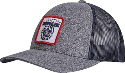 Martin Saddlery Trucker Snapback Cap Small Size Navy Low Profile
