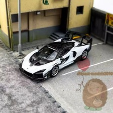 CM Model 1/64 Mclaren senna GTR Car Model Alloy Diecast Ornaments Hobby Toy Gold