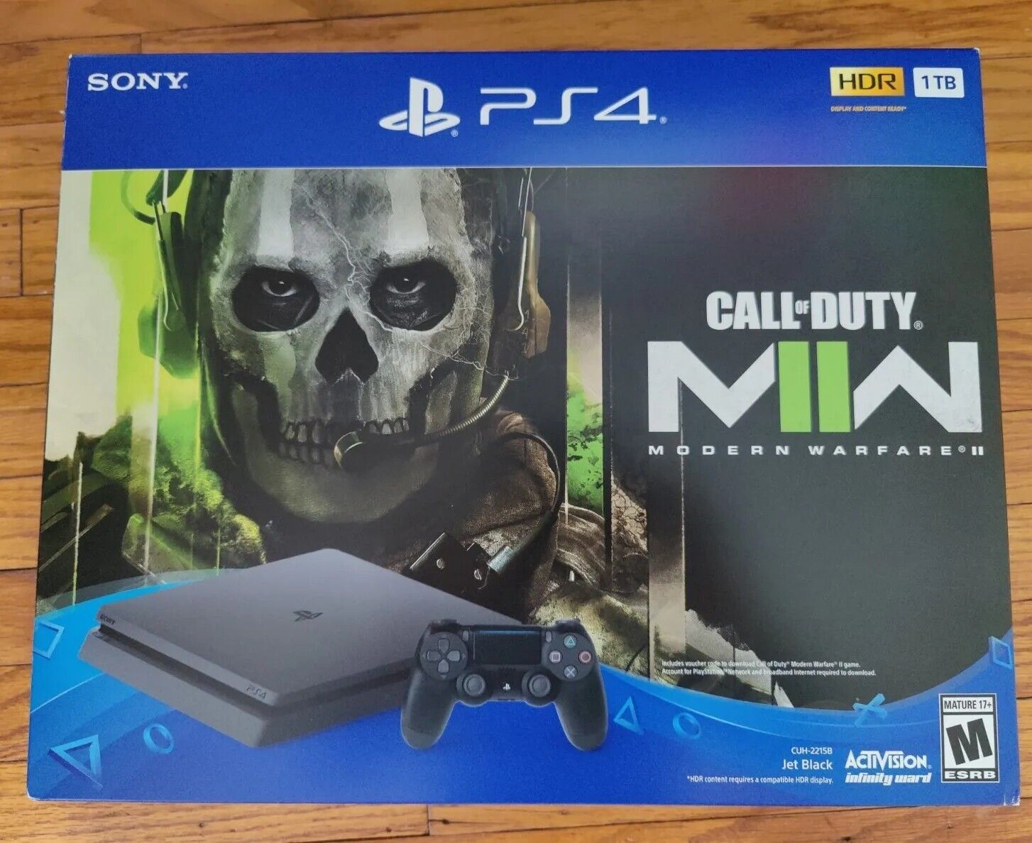 PS4 Console 500GB Call of Duty Modern Warfare 2 Bundle with 3 Games and One  Controller