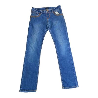OTB One Tuff Babe Vintage juniors slightly stretchy low rise straight jeans 9/10
