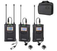 Wireless Microphone System for Cameras and Smartphones Comica CVM-WM100 PLUS