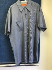 Red Kap Short Sleeve  Work Shirts L-SS GUC10 For $20 Large short sleeve