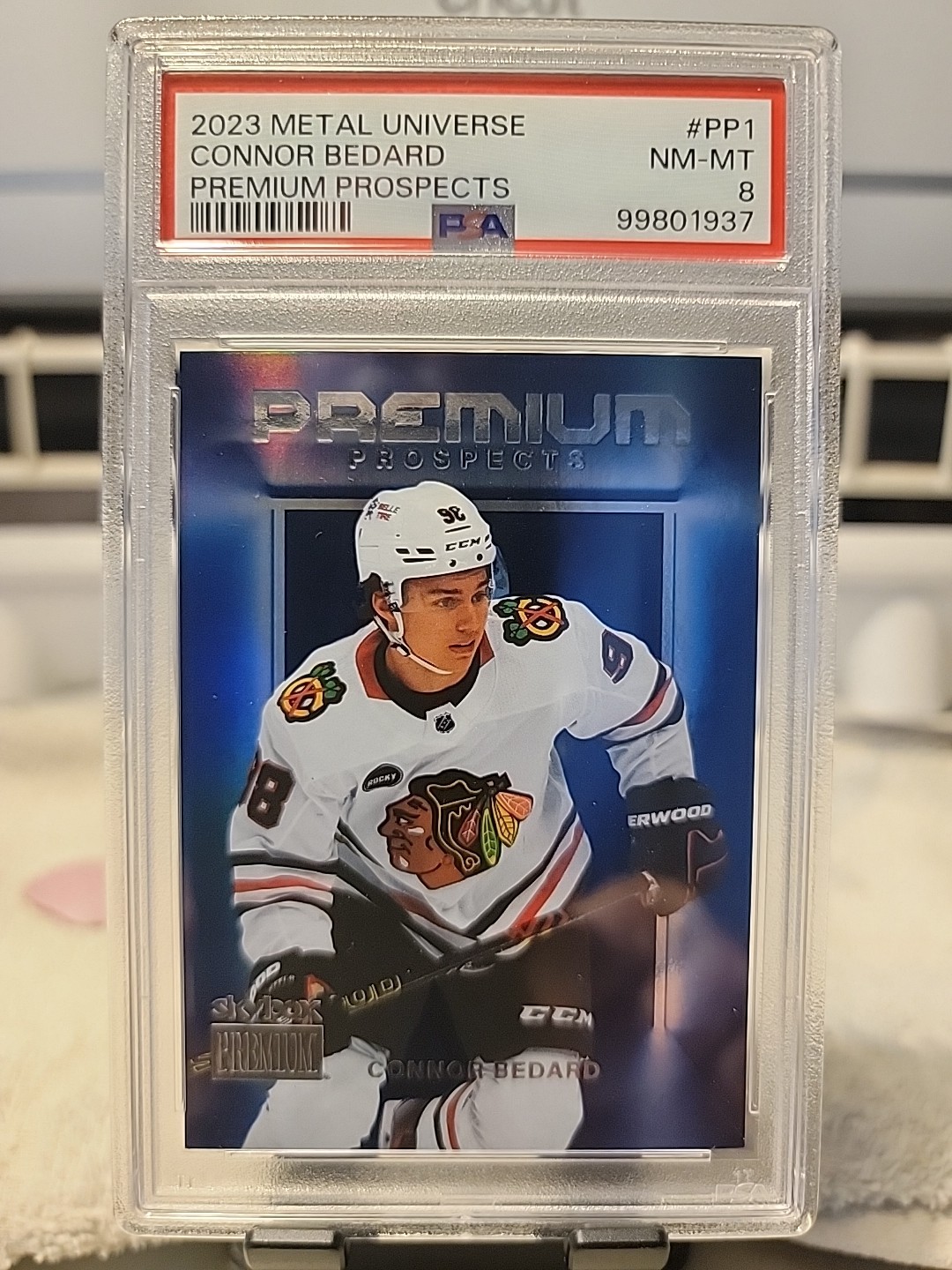 2023-24 Skybox Metal Universe - Premium Prospects Connor Bedard #PP-1 (RC)